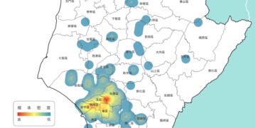 臺南市住宅價格指數112 年 8月住宅價格指數微幅上升 0.70%，交易量回升